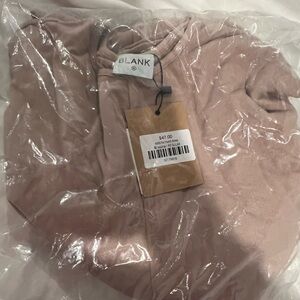 Dress blank NWT solid tie dress size M